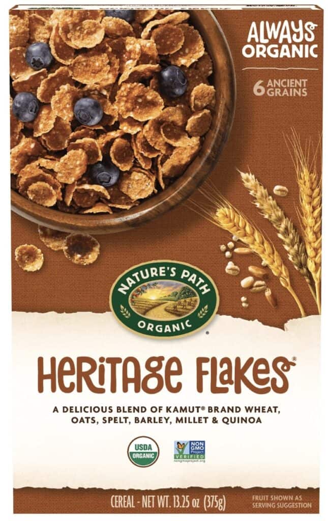 heritage flakes cereal